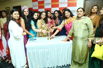 Exhibition VIVAH Organized By Manissha Bhadra’s Fashion Trend  And Dhaval Shah’s Malhar