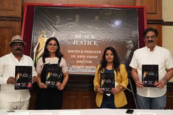 Team BLACK JUSTICE Launches Trailer At Press Club Of India