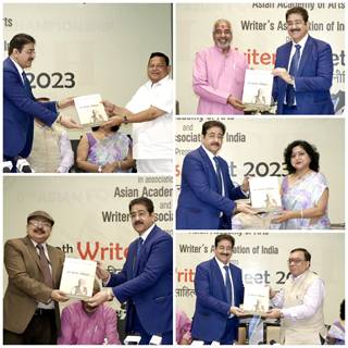 Writers Association Of India Appreciated Sandeep Marwah\’s Efforts Of Compiling 8 Years Of Modi Sarkar