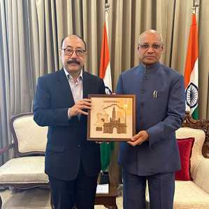 #G20 Cheif Coordinator Meets Honourable Governor Of Maharastra