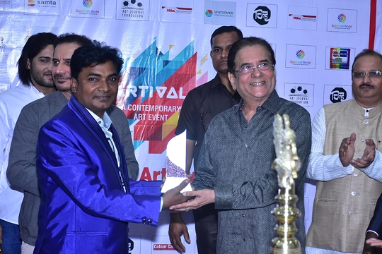 Eminent Actor Sandeep Kulkarni Inaugurates The Artival Art Event 2022 On 11th Nov.2022