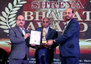 Shreya Bharat Samman @Hyatt Regency, New Delhi Along With Music Album AYODHYA DHAM Launched On 140 Platforms Produced By Shreya Entertainment & Films On Jan 30, 2024.