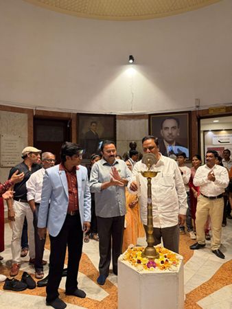 “Pristine Harmony” Solo Show Of Paintings By Rupesh Patil At Jehangir Art Gallery