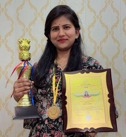 Bharat Gaurav Samman से सम्मानित — Divya Gupta ने बढ़ाया शिक्षा जगत का गौरव