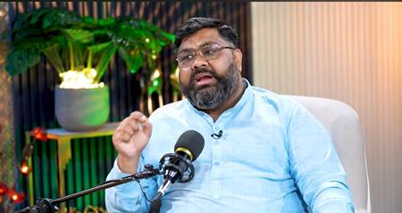 ‘ज्योतिष मार्गदर्शन है, अंधविश्वास नहीं’ Bharat Podcastके स्टूडियो में गरजे -राहुल शास्त्री