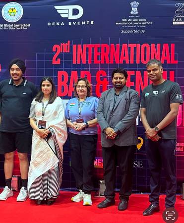लंदन में आयोजित 2nd International Bar & Bench Badminton Championship में VKDL NPA Advisory Council के चेयरमैन एडवोकेट वी. के. दुबे सम्मानित, भारतीय विधि जगत के लिए गौरव का क्षण